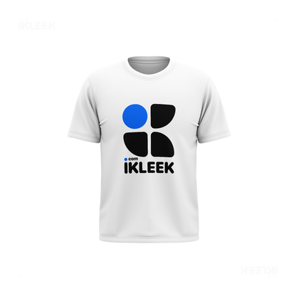 iKLEEKMark Couple T Shirt 03 White