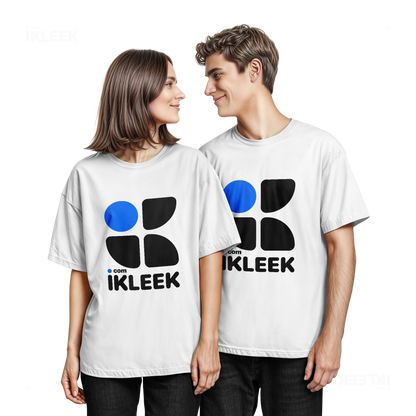 iKLEEKMark Couple T Shirt 05 White