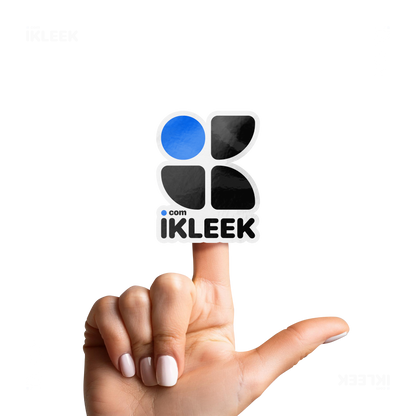 iKLEEKMark Die Cut Outdoor Sticker 02 White