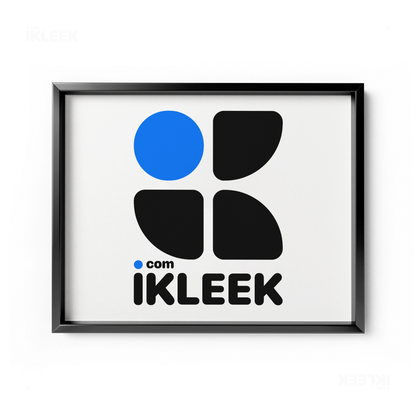iKLEEKMark Framed Poster 03 Black Aluminum