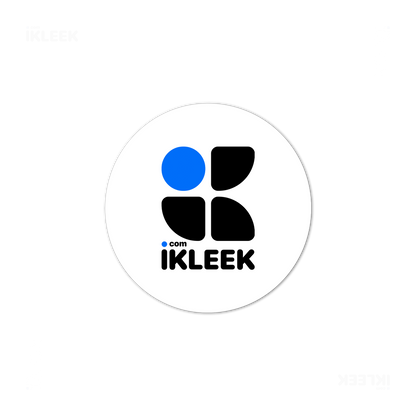 iKLEEKMark High Gloss Coaster 03 Round