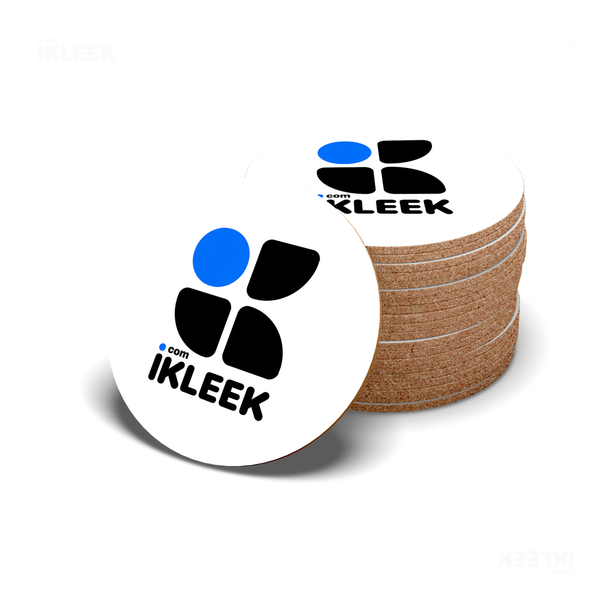 iKLEEKMark High Gloss Coaster 06 Round