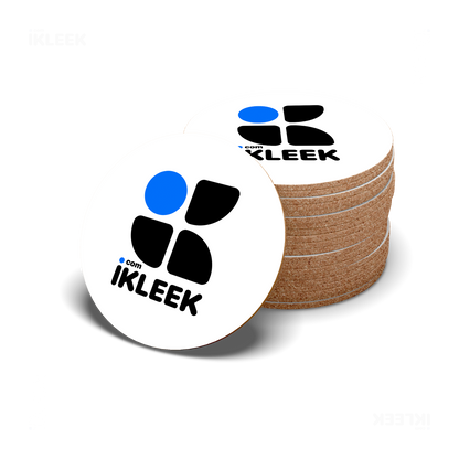 iKLEEKMark High Gloss Coaster 06 Round