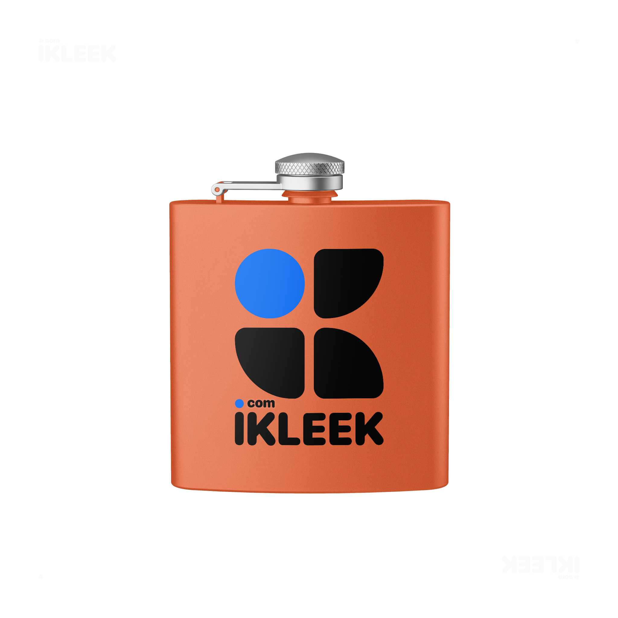 iKLEEKMark Hip Flasks 01 Orange