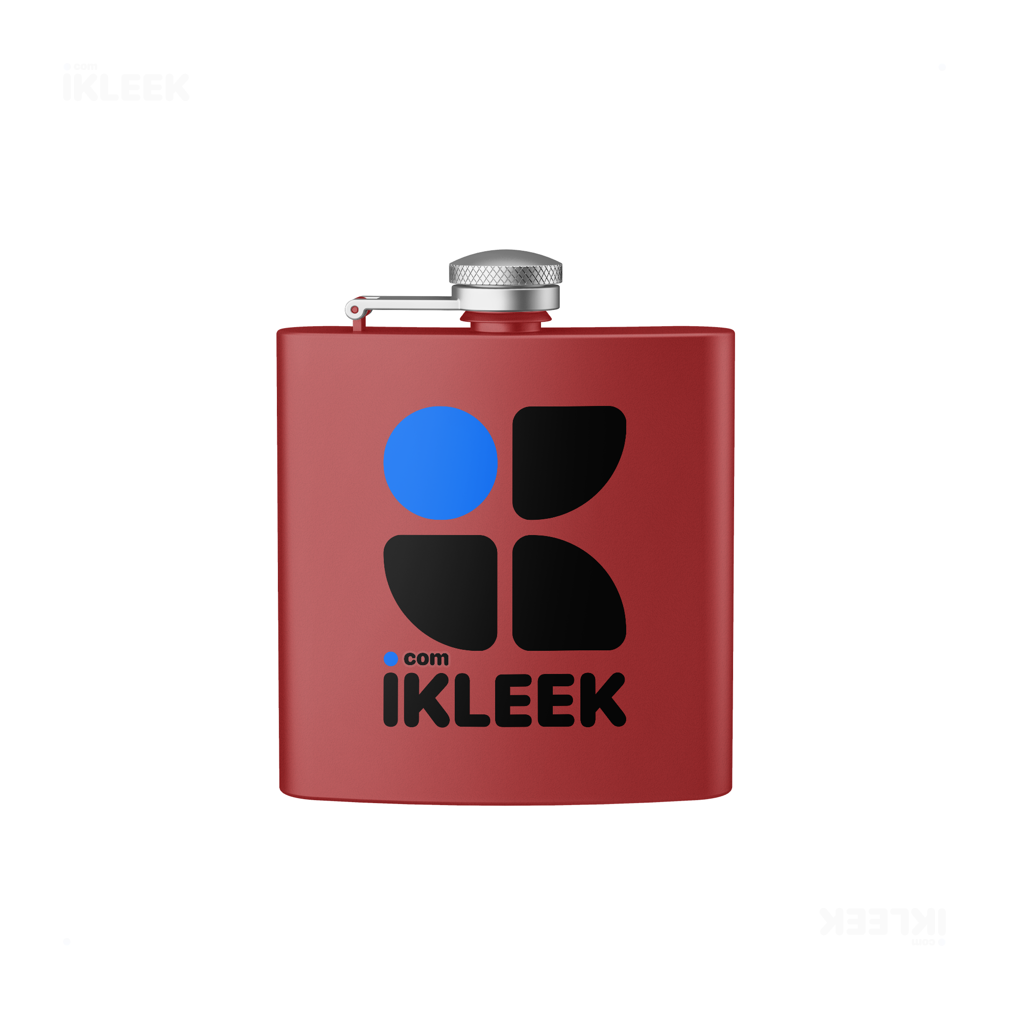 iKLEEKMark Hip Flasks 01 Red