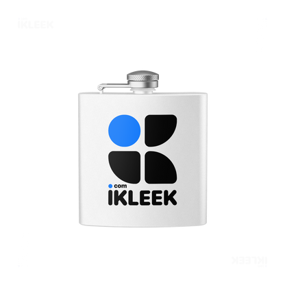 iKLEEKMark Hip Flasks 01 White