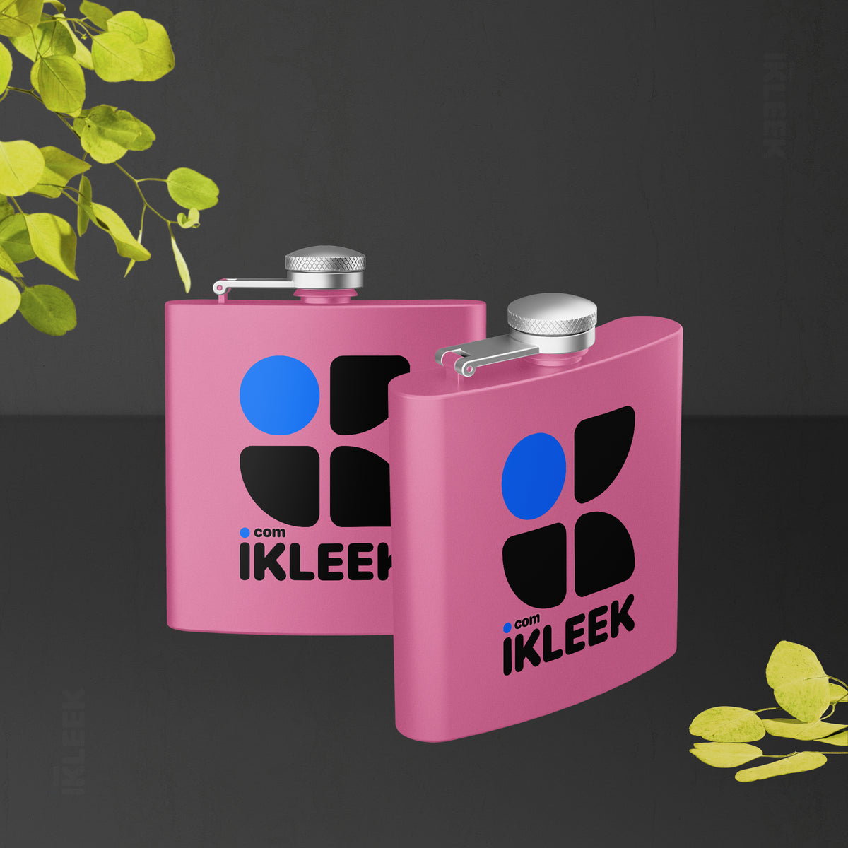 iKLEEKMark Hip Flasks 02 Pink