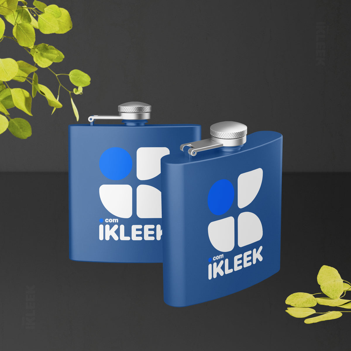 iKLEEKMark Hip Flasks 02 Royal Blue