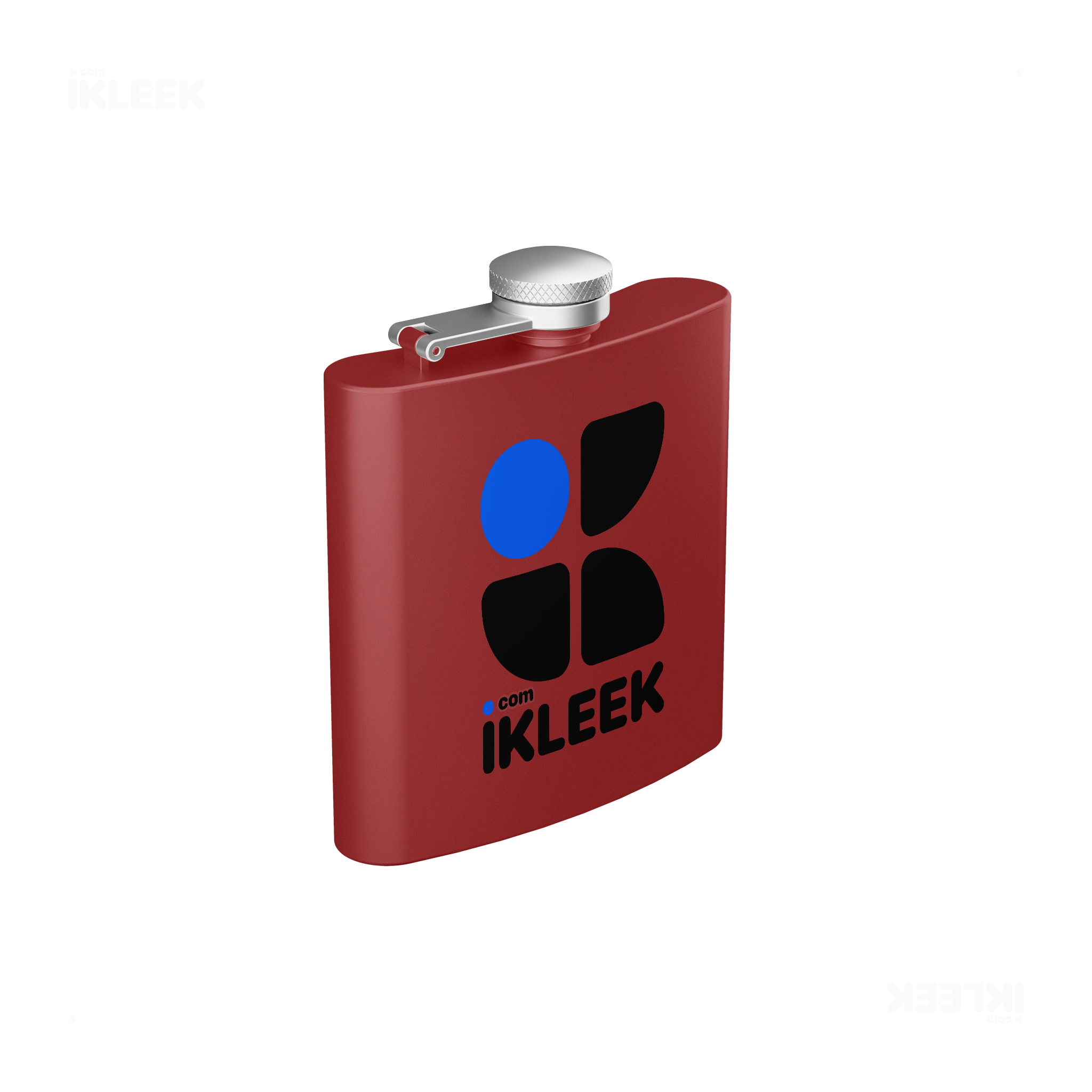 iKLEEKMark Hip Flasks 03 Red