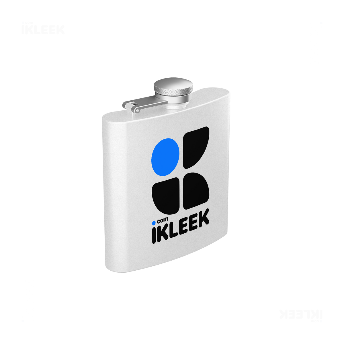 iKLEEKMark Hip Flasks 03 White