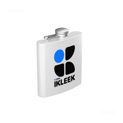 iKLEEKMark Hip Flasks 03 White