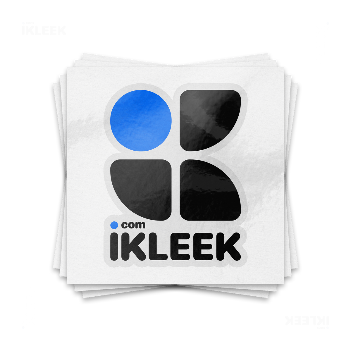 iKLEEKMark Kiss Cut Sticker 01 Clear