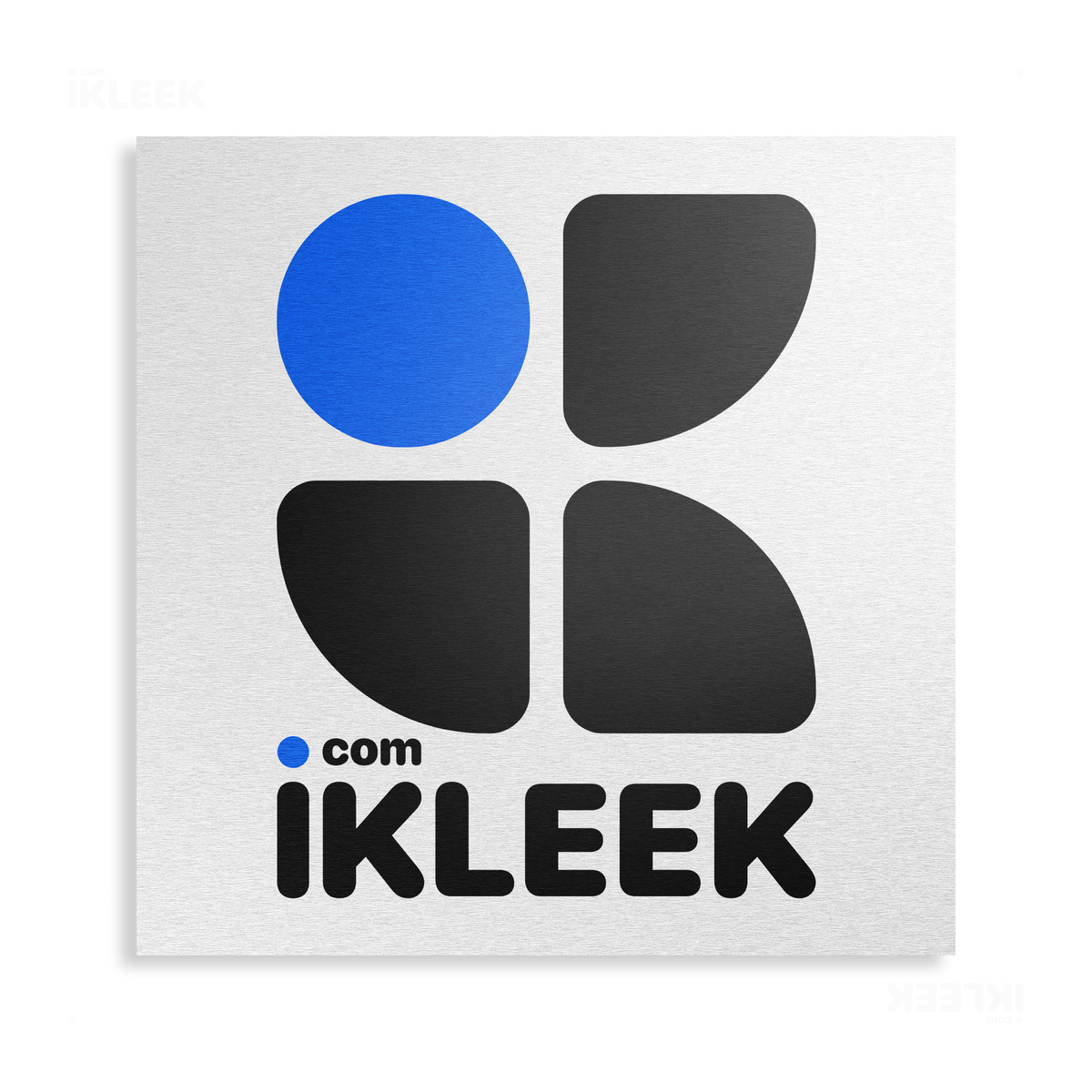 iKLEEKMark Metallic Print 04 Brushed Aluminum