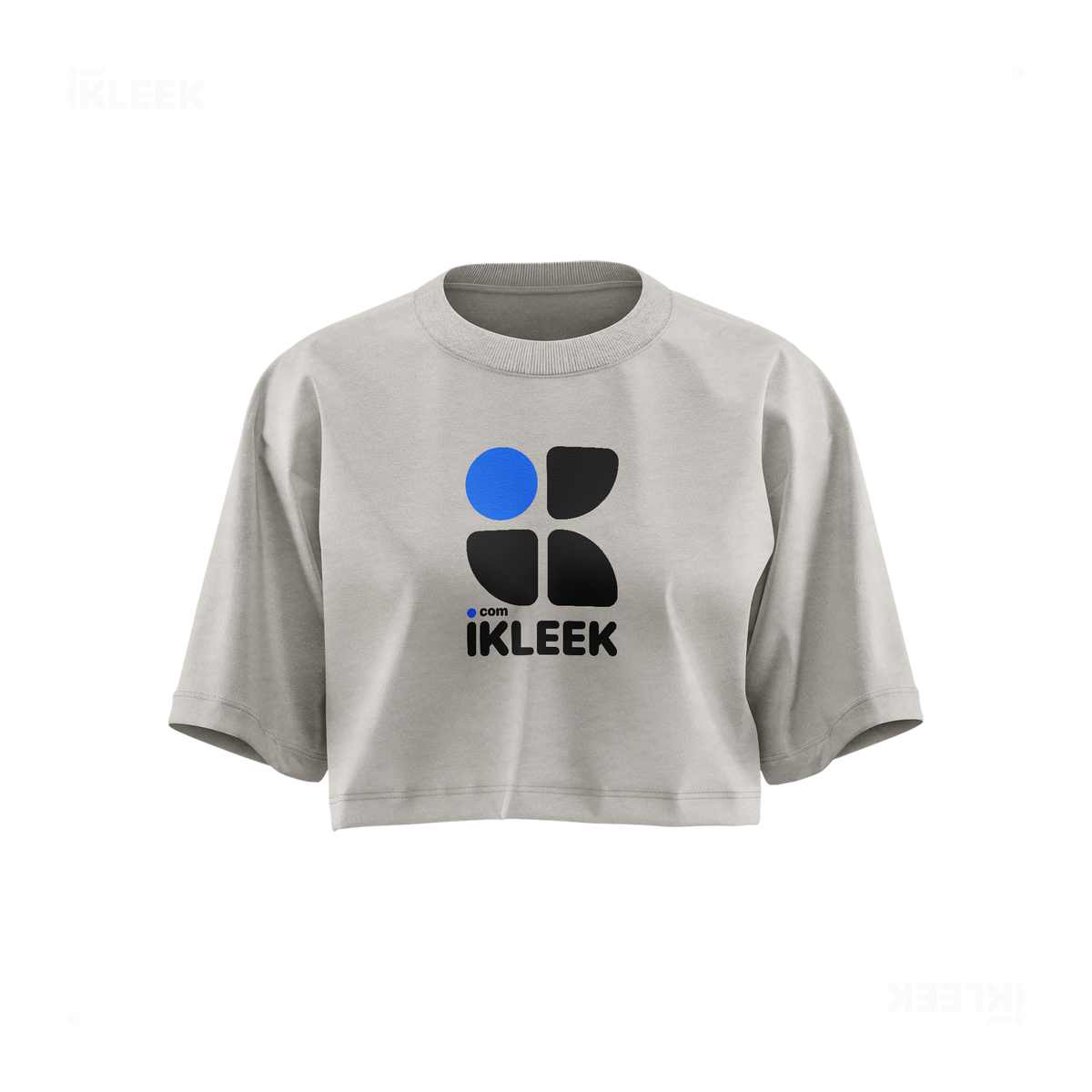 iKLEEKMark Over Sized Crop Top 01 Faded Bone