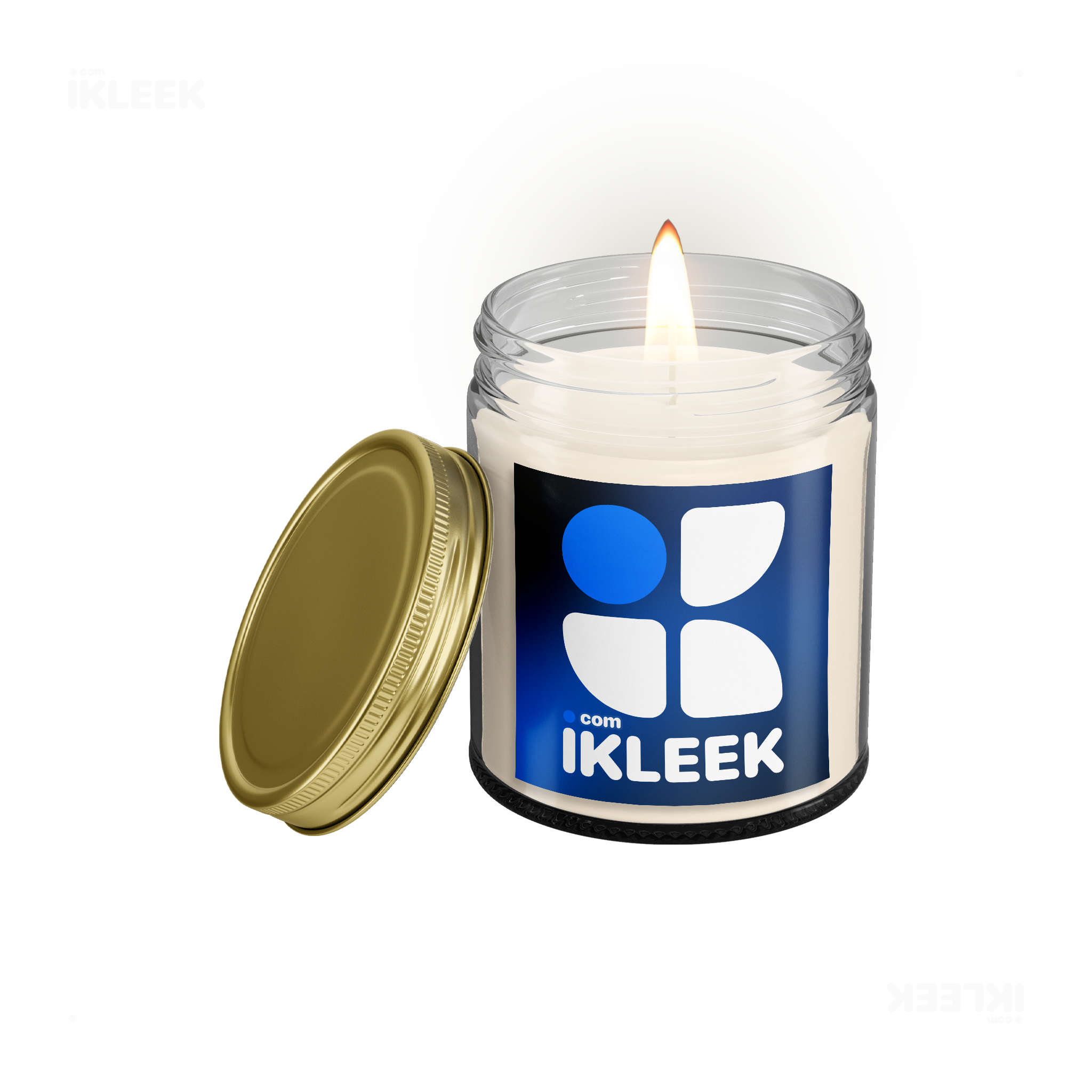 iKLEEKMark Scented Candle 01 Clear