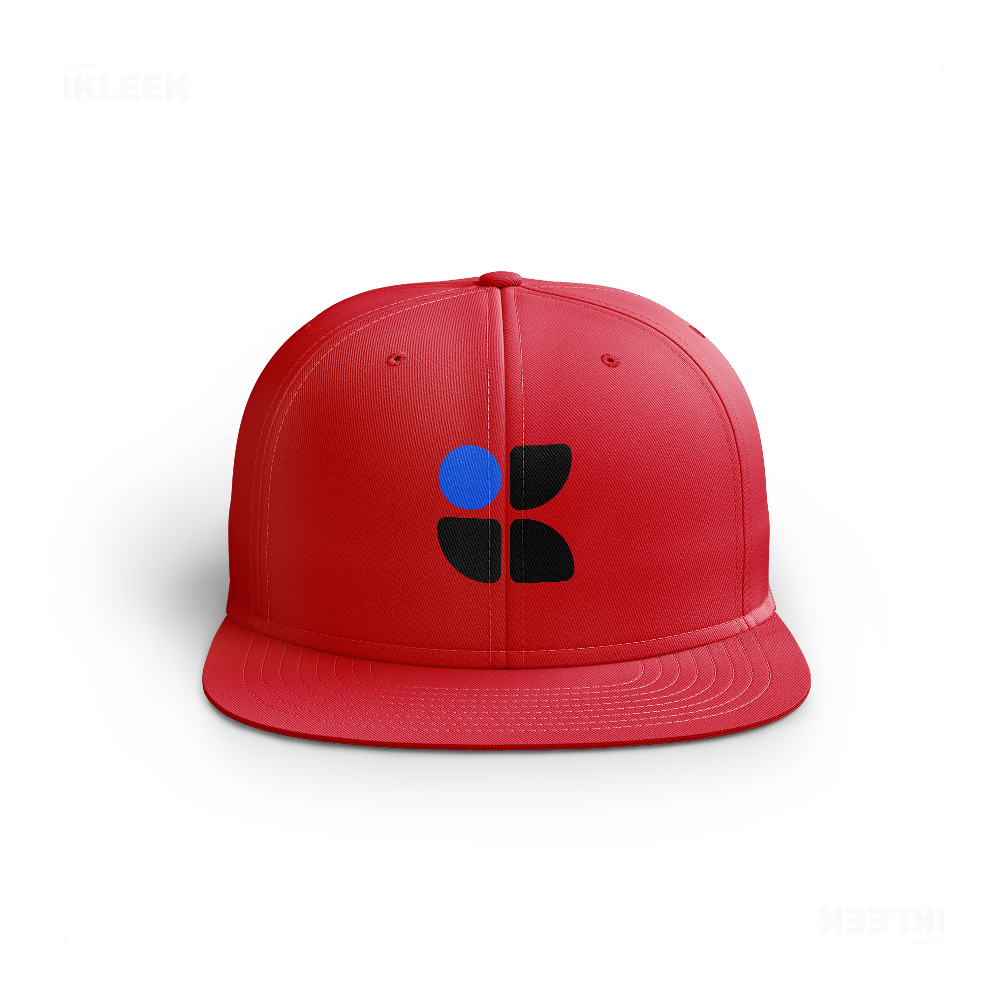 iKLEEKMark Snapback Caps 01 Red DTF