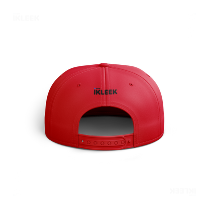 iKLEEKMark Snapback Caps 05 Red DTF