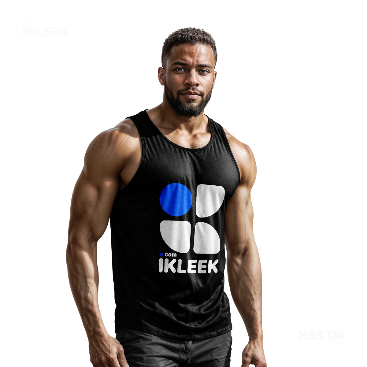 iKLEEKMark Tank Tops 02 Black