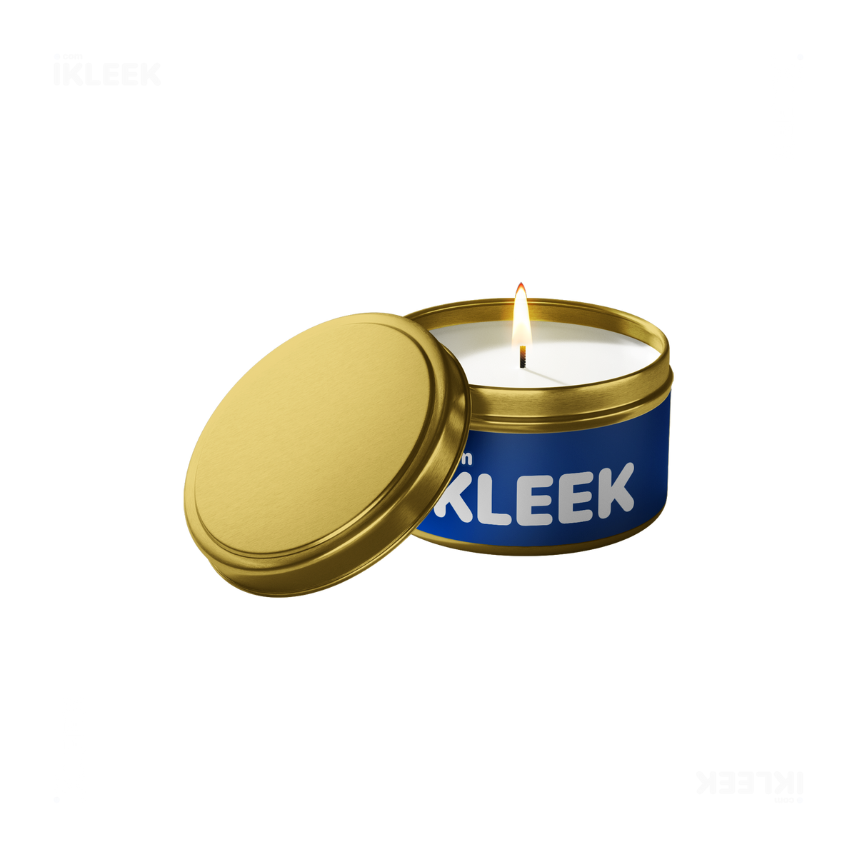 iKLEEKMark Tin Candle 01 Gold