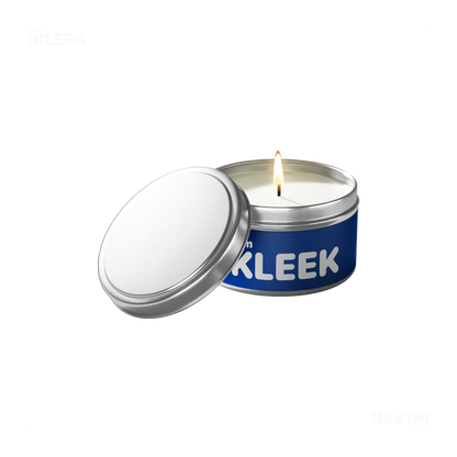 iKLEEKMark Tin Candle 01 Silver