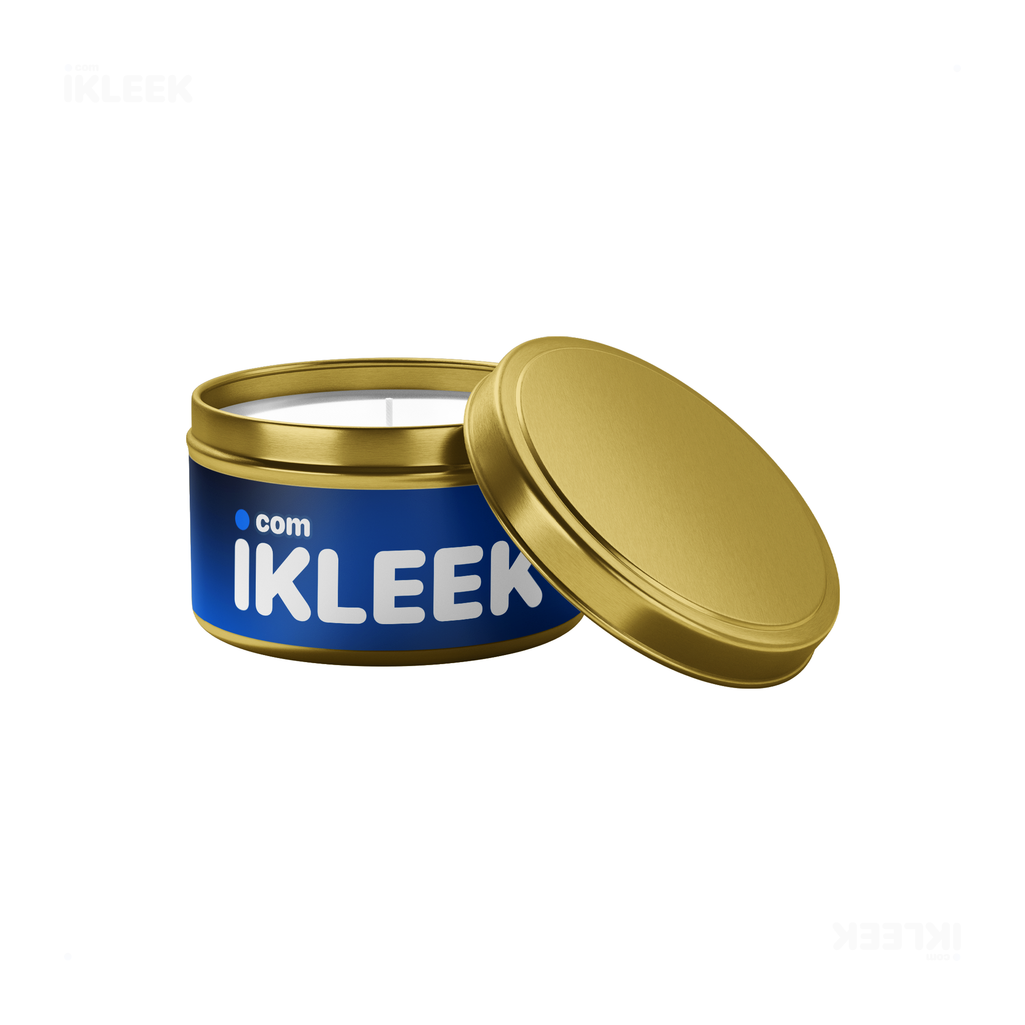 iKLEEKMark Tin Candle 03 Gold