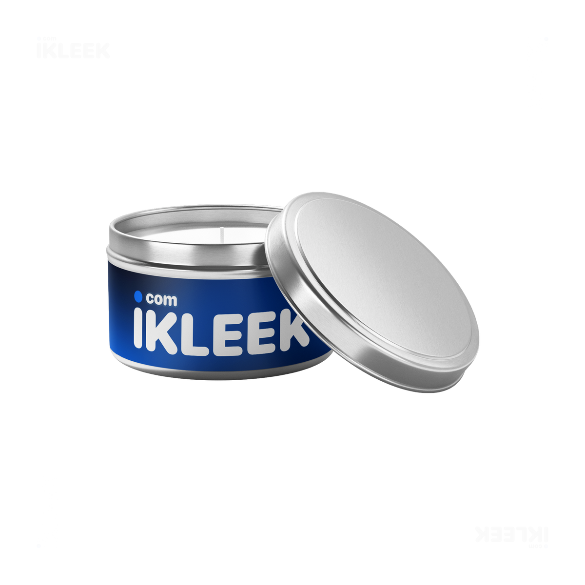 iKLEEKMark Tin Candle 03 Silver