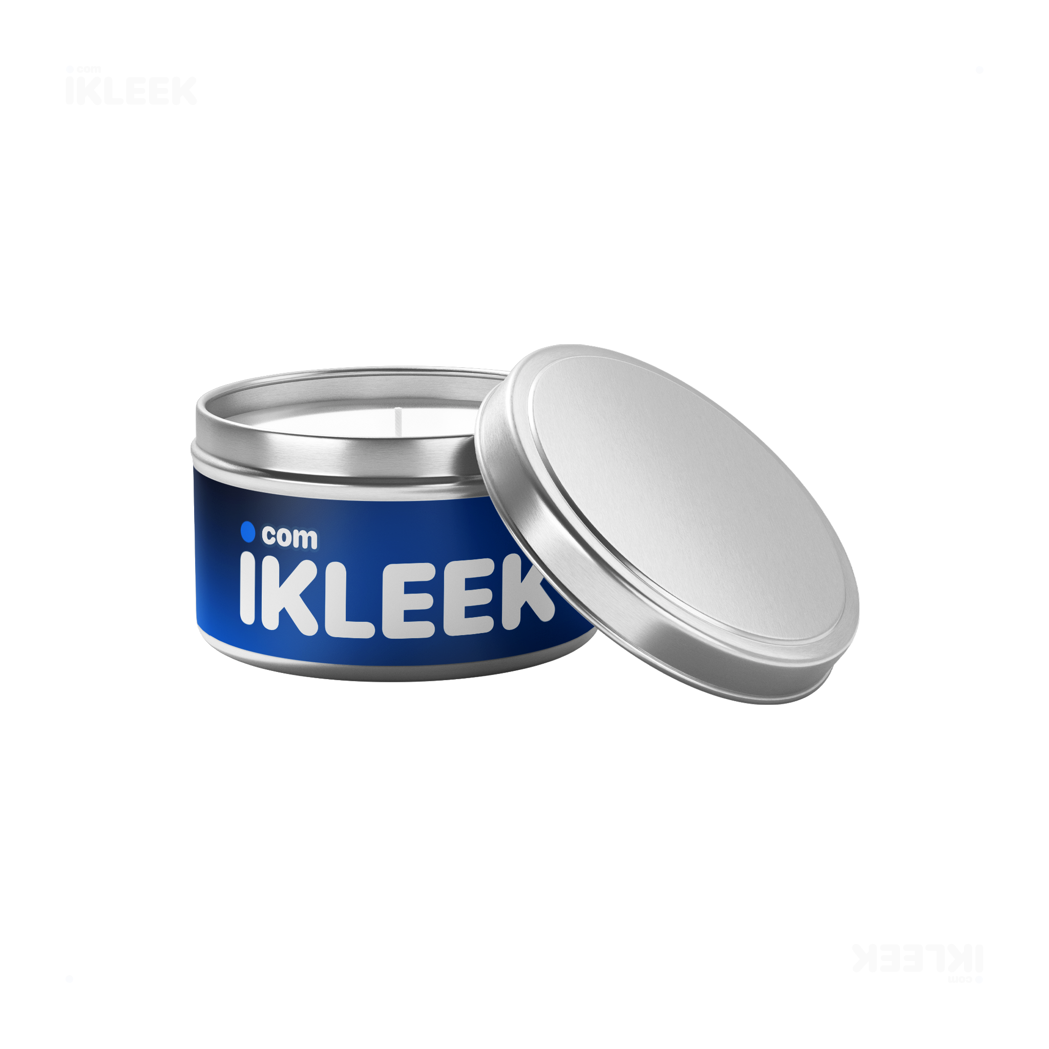 iKLEEKMark Tin Candle 03 Silver
