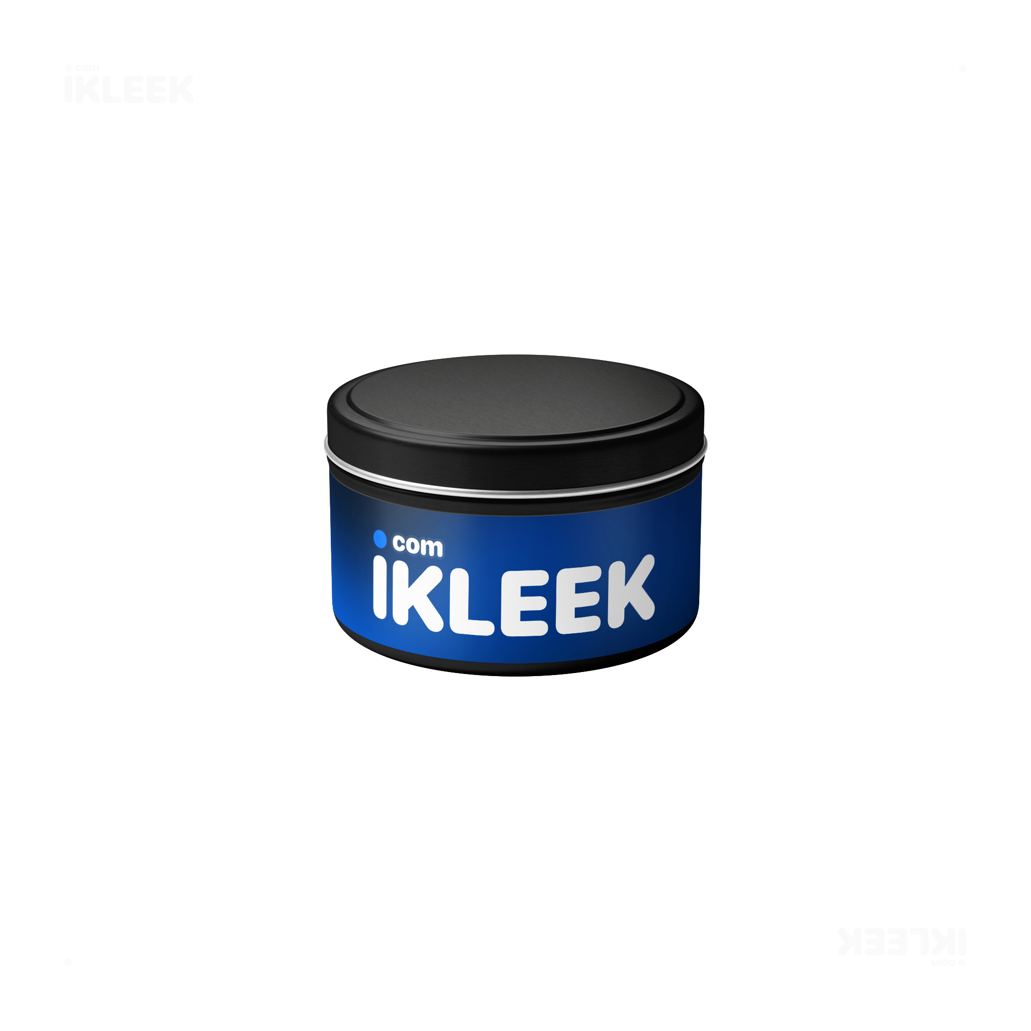 iKLEEKMark Tin Candle 04 Black