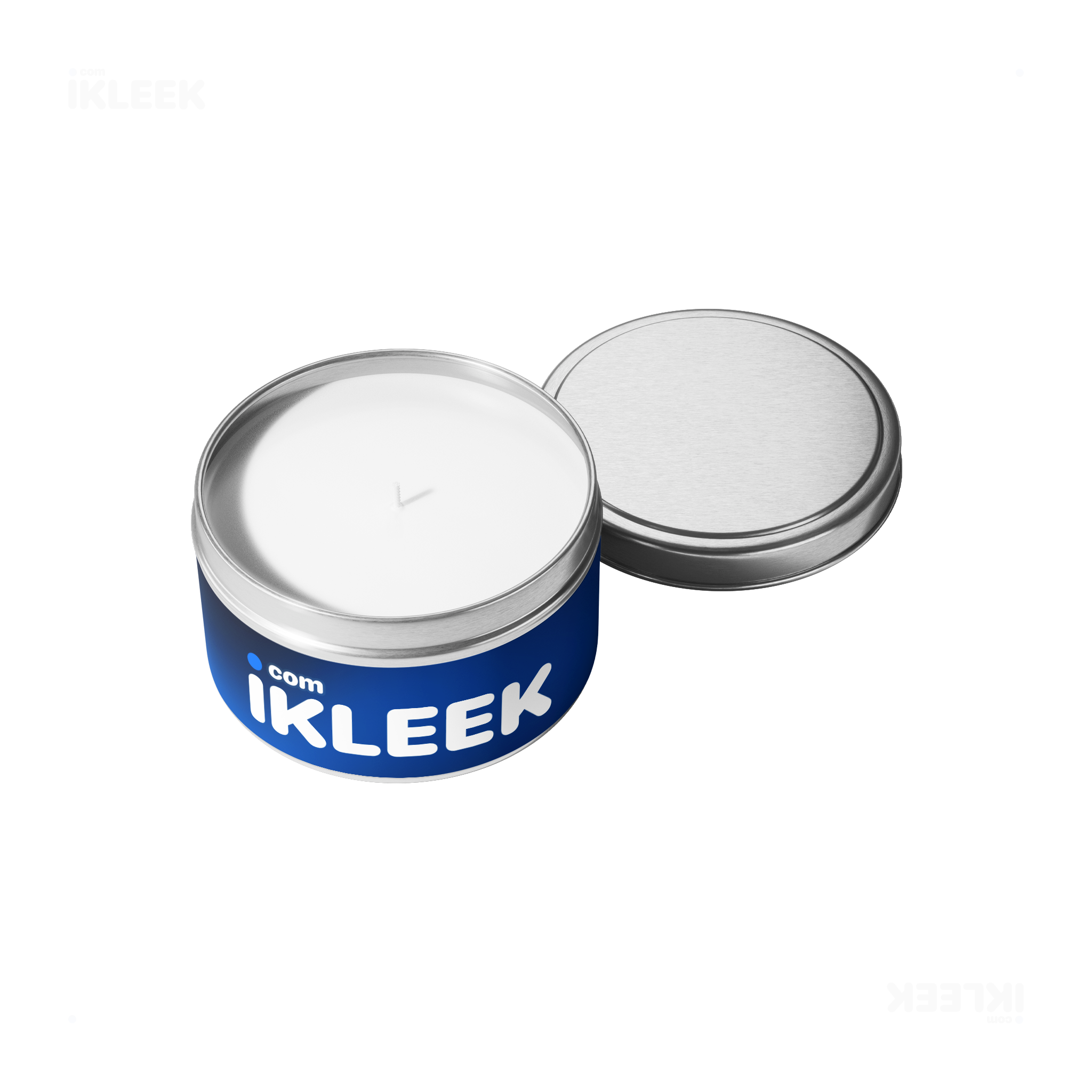 iKLEEKMark Tin Candle 05 Silver