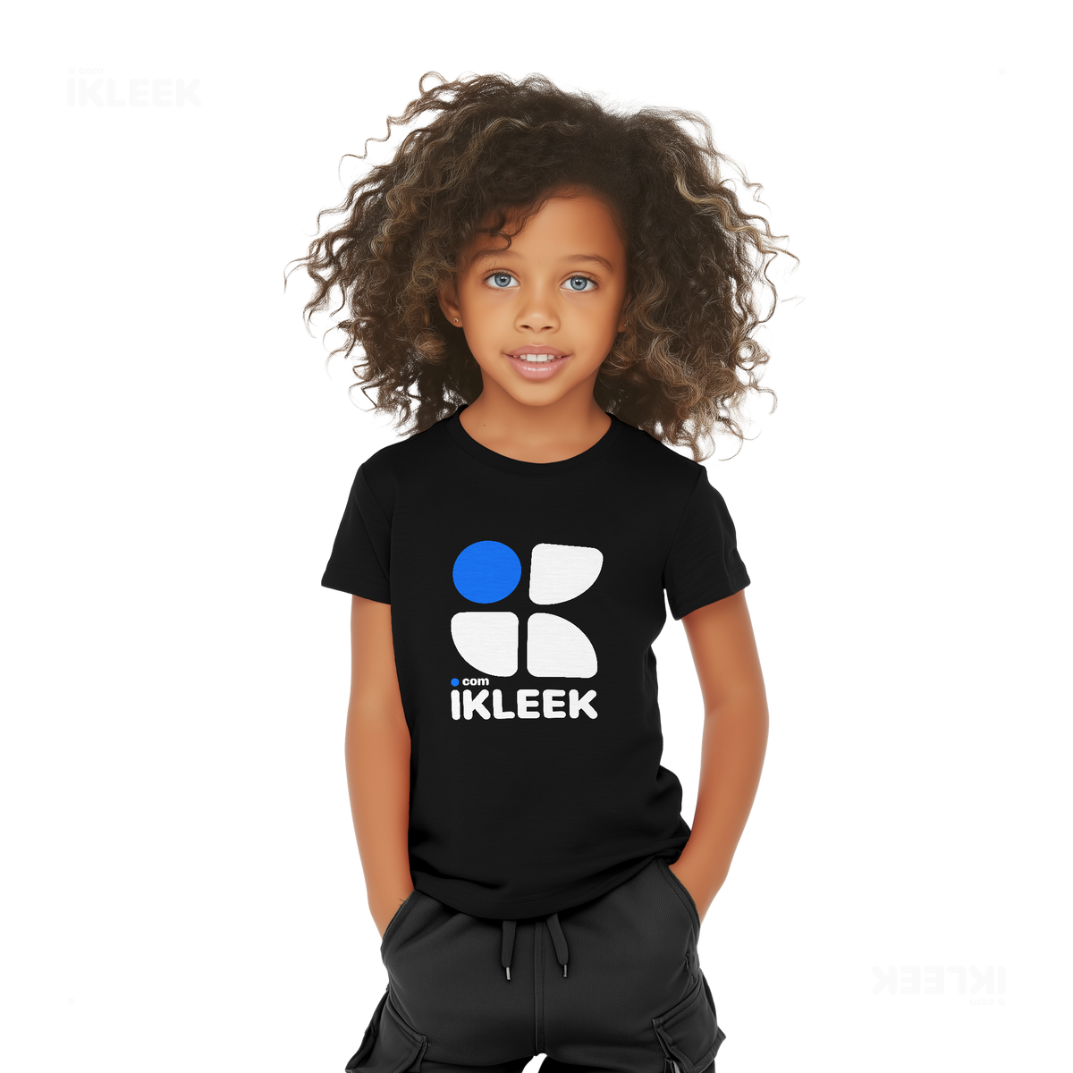 iKLEEKMark Toddler T Shirt 04 Black