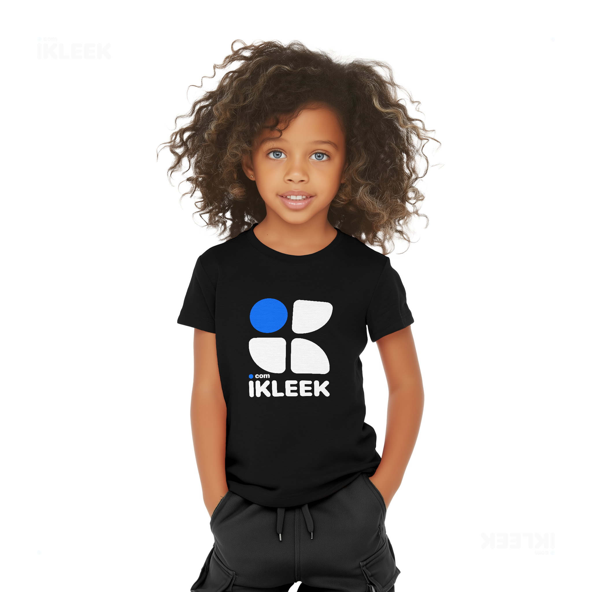 iKLEEKMark Toddler T Shirt 04 Black