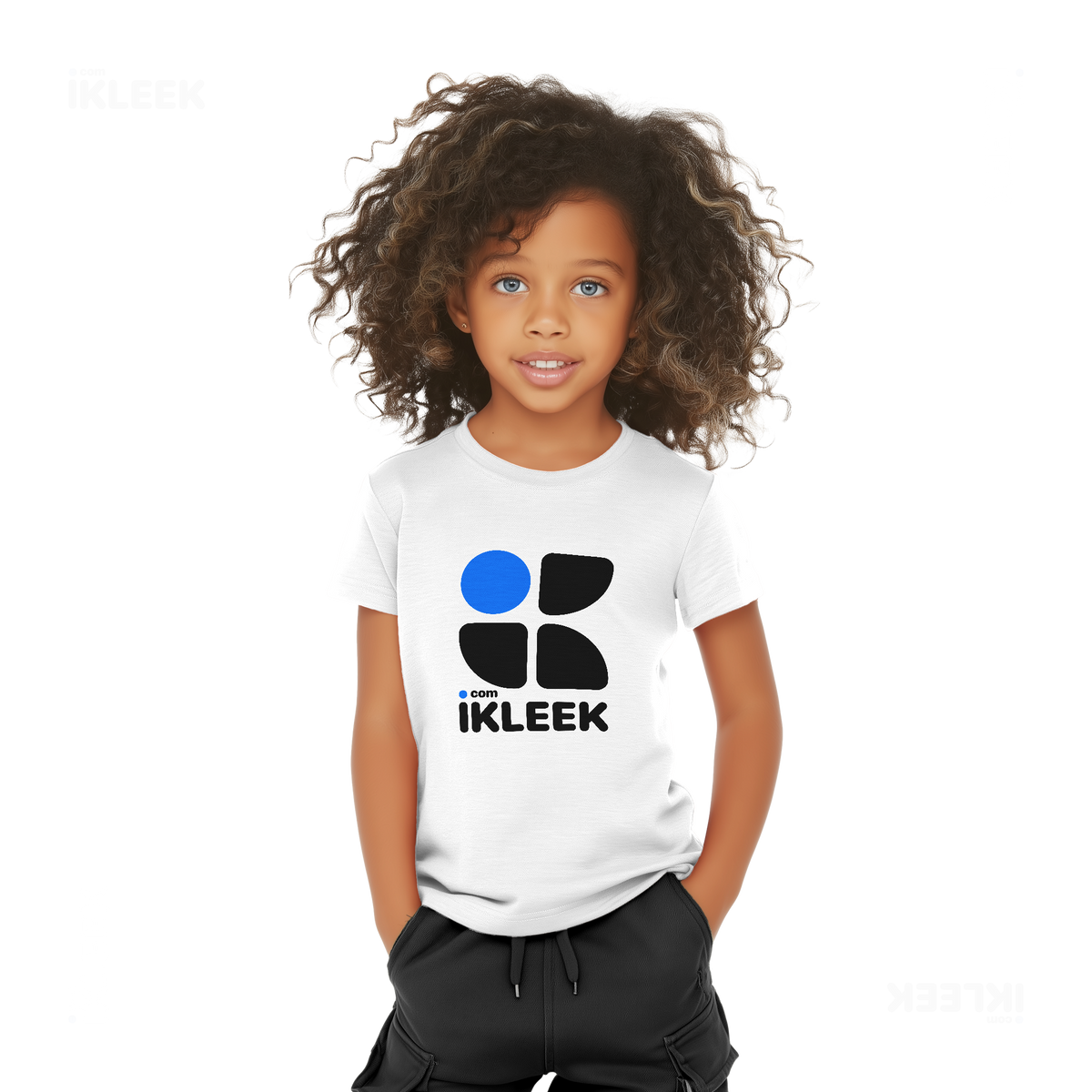 iKLEEKMark Toddler T Shirt 04 White