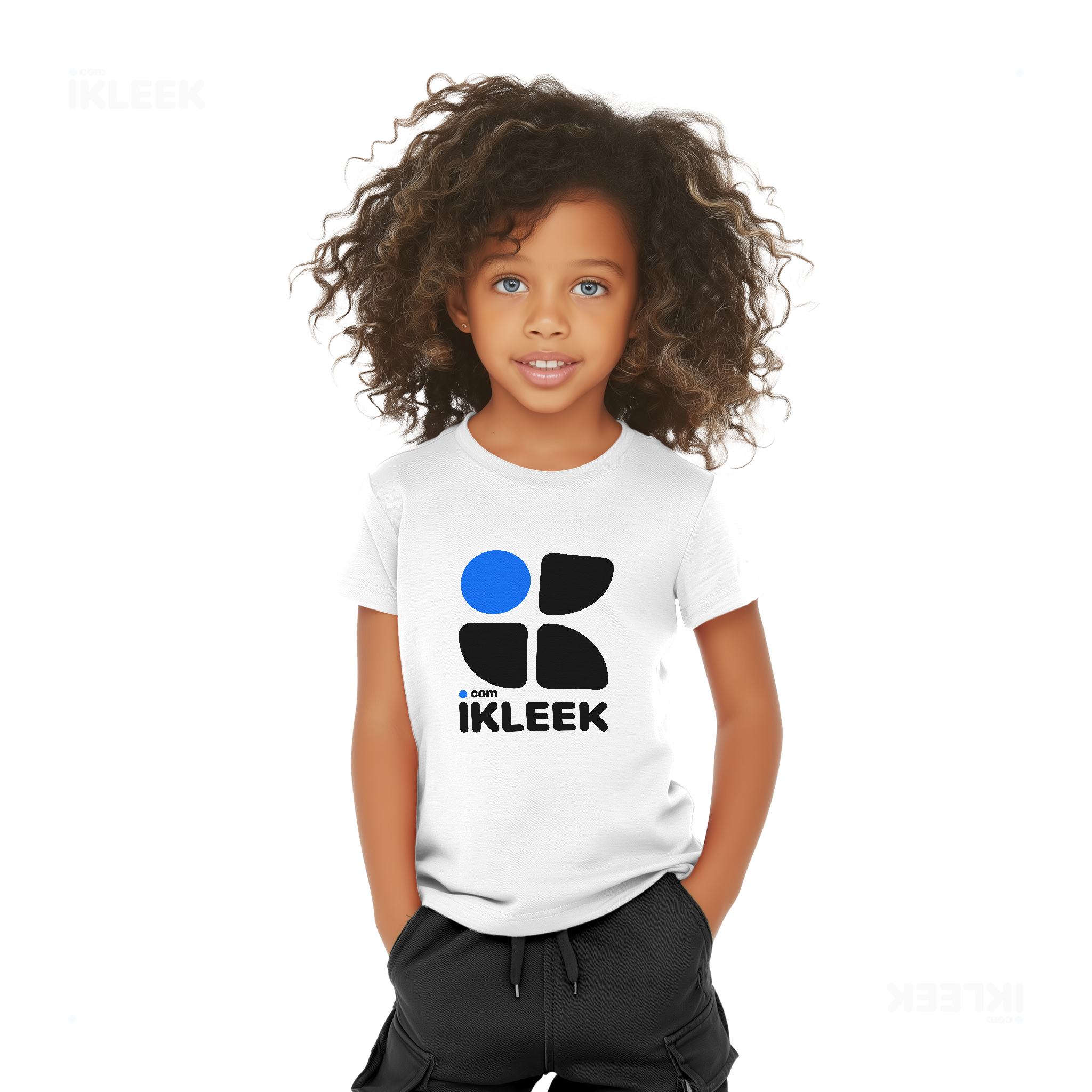 iKLEEKMark Toddler T Shirt 04 White