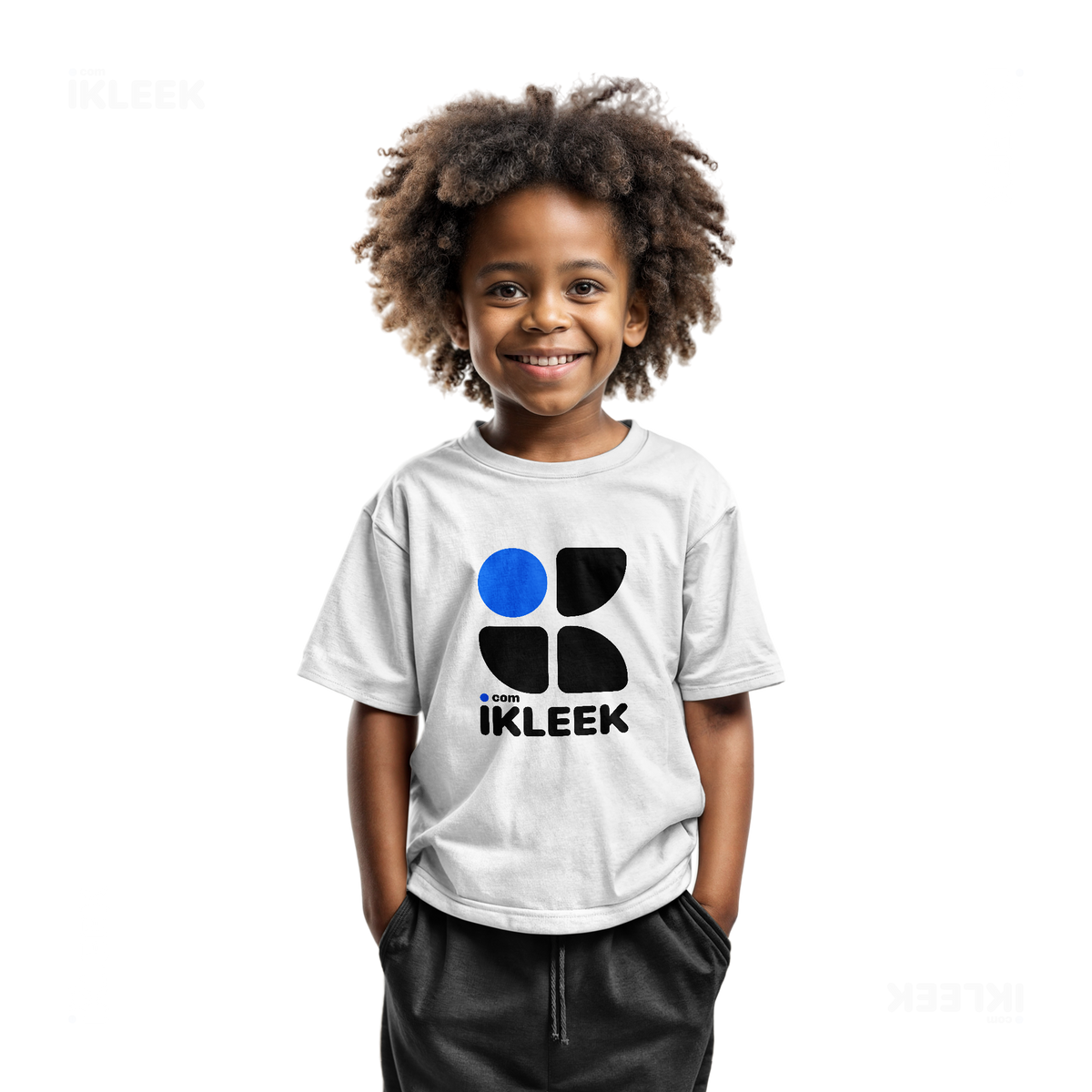 iKLEEKMark Toddler T Shirt 05 White