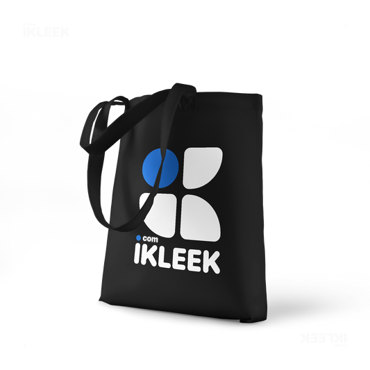 iKLEEKMark Tote Bags 01 Black