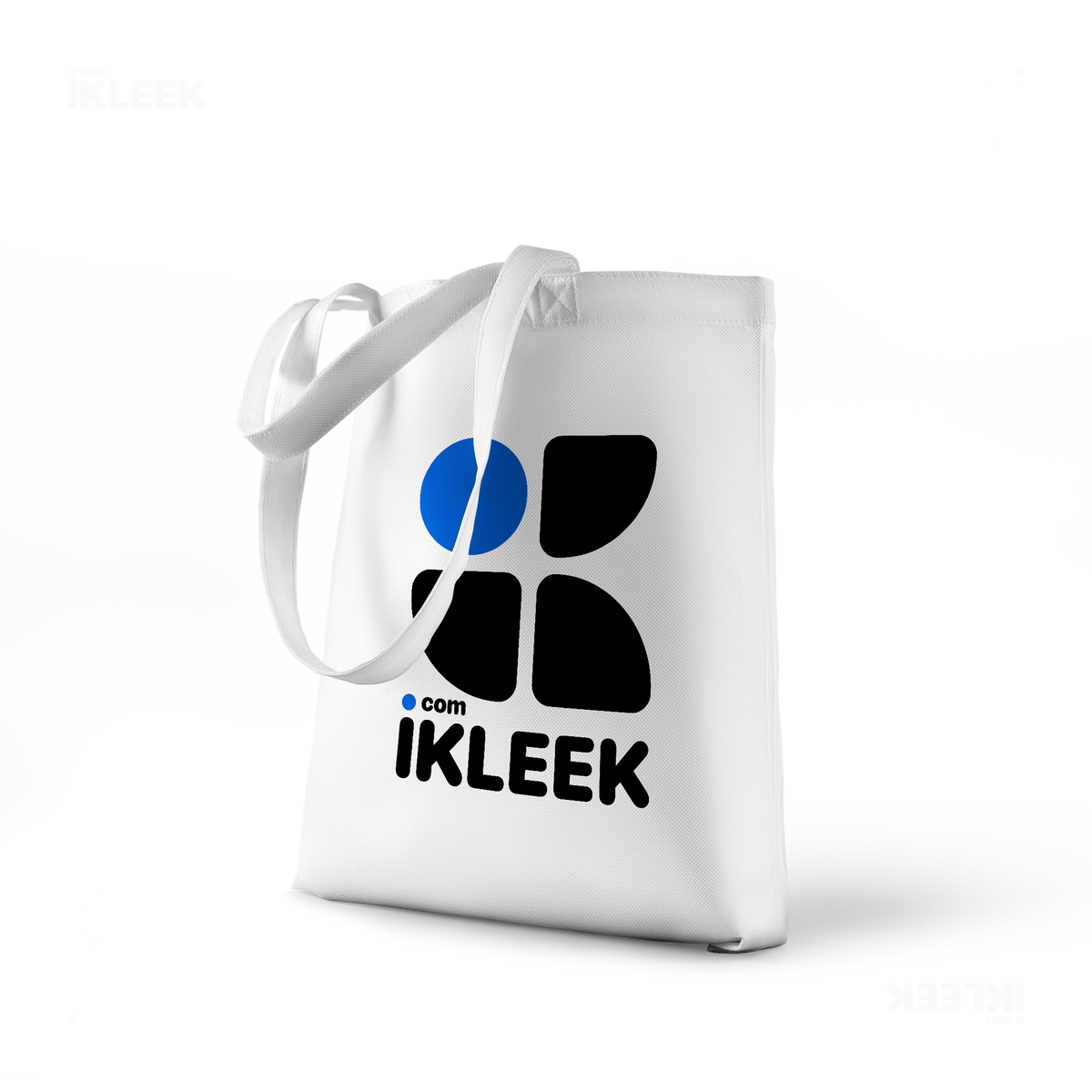 iKLEEKMark Tote Bags 01 White