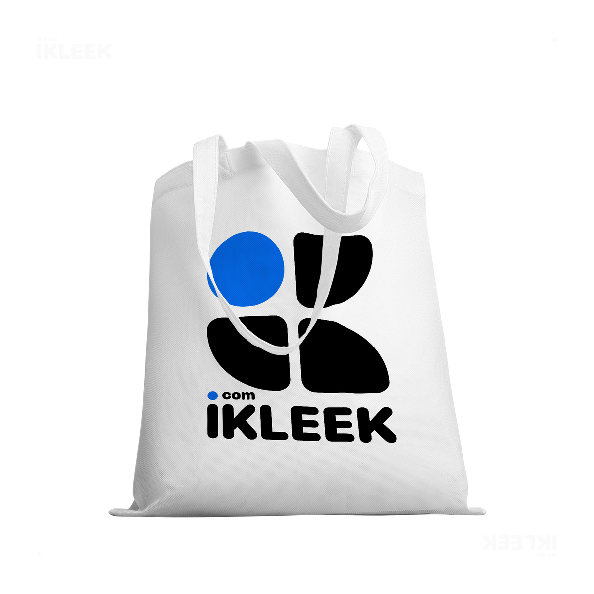 iKLEEKMark Tote Bags 03 White