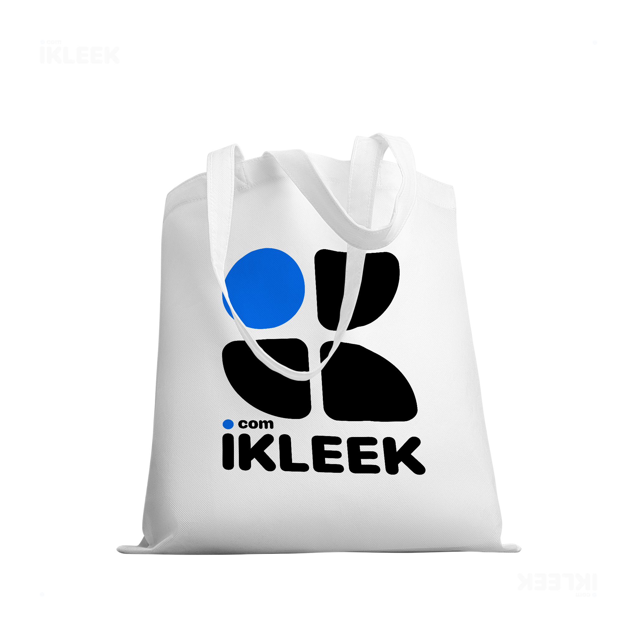 iKLEEKMark Tote Bags 03 White