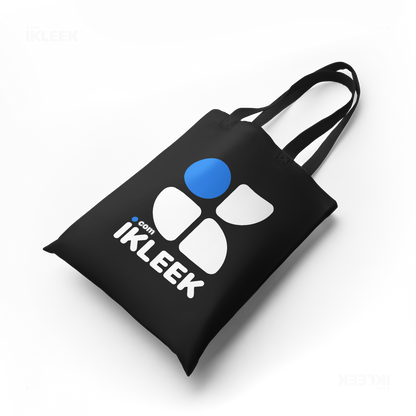 iKLEEKMark Tote Bags 04 Black