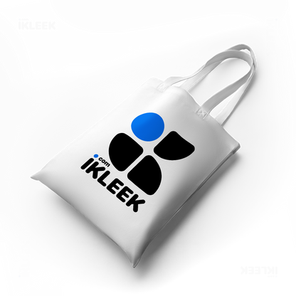 iKLEEKMark Tote Bags 04 White