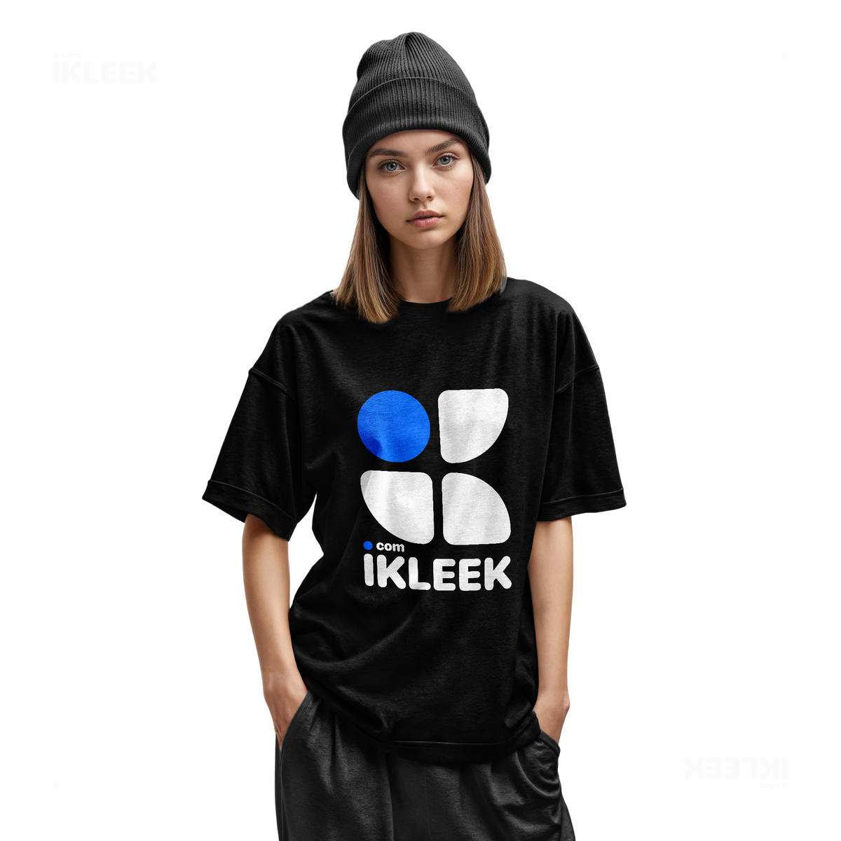 iKLEEKMark Youth T Shirt 02 Black